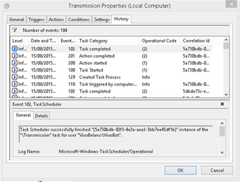 0x41301 task scheduler powershell|How get task scheduler to detect failed error code from .